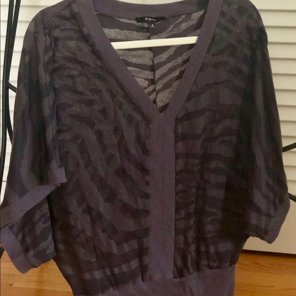 Purple Shirt from Express